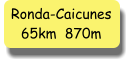 Ronda-Caicunes 65km  870m