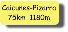 Caicunes-Pizarra 75km  1180m