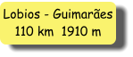 Lobios - Guimarães 110 km  1910 m