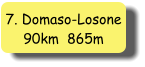 7. Domaso-Losone 90km  865m